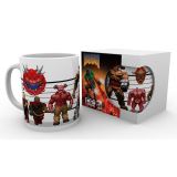 AbyStyle DOOM Keramický hrnek - Classic Enemies (objem 320 ml)