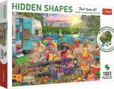 TREFL Trefl Puzzle Hidden Shapes - Výlet obytným autem 1003 dílků