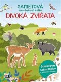 Jiri Models Sametová samolepková knížka - Divoká zvířata