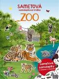 Jiri Models Sametová samolepková knížka - Zoo