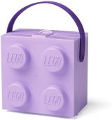LEGO Svainov box LEGO s rukojet - fialov