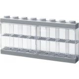 LEGO Sběratelská skříňka LEGO na 16 minifigurek - šedá
