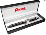 Pentel Pero gelové Pentel EnerGel BL407 - černé 0,7mm v dárkové krabičce