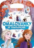 Jiri Models Omalovánky se samolepkami - Ledové království