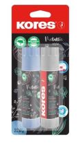 Kores Kores lepicí tyčinka 20 g - Metalický design 2 ks