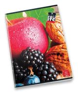  koln seit Pigna Fruits A4, tverekovan, 40 list, mix motiv