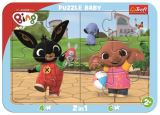TREFL Trefl Puzzle Bing si hraje 2v1 / 10 dílků, Baby