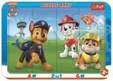 TREFL Trefl Puzzle Tlapková patrola Baby 2v1