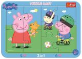 TREFL Trefl Puzzle Peppa Pig Baby 2v1