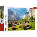 TREFL Trefl Puzzle Švýcarsko Lauterbrunnen 3000 dílků