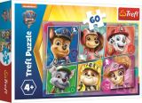TREFL Trefl Puzzle Tlapková patrola ve filmu - Přátelé připraveni k akci / 60 dílků