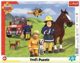 TREFL Trefl Puzzle Požárník Sam - Na hlídce 25 dílků