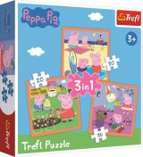 TREFL Trefl Puzzle Peppa Pig - Úžasné nápady 3v1