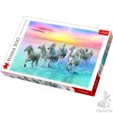 TREFL Trefl Puzzle Stádo běžících běloušů 500 dílků