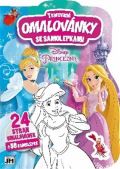 Jiri Models Tvarované omalovánky se samolepkami - Princezny