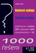 Poradce 1000 řešení 6-7/2022 Daňové výdaje komplexně, Paušální výdaje, Změna zdravotní pojišťovny