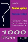 Poradce 1000 een 6-7/2022 Daov vdaje komplexn, Pauln vdaje, Zmna zdravotn pojiovny