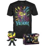 Funko Funko POP & Tee: Marvel: Venom - Eddie Brock Blacklight (velikost trička S)