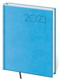 Helma365 Diář 2023 Print - světle modrá, denní B6