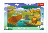 TREFL Puzzle Savana 15 dílků