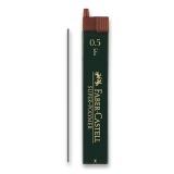 Faber-Castell Faber - Castell Grafitové tuhy do mikrotužky 0,5 mm F