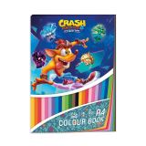 Argus Blok barevných papírů A4 - Crash Bandicoot