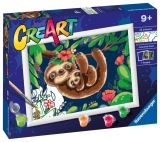 Ravensburger Ravensburger CreArt - Roztomilí lenochodi