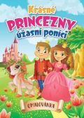EX book Krásné princezny, úžasní poníci - Omalovánka