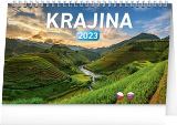 Presco Group Stolní kalendář Krajina CZ/SK 2023