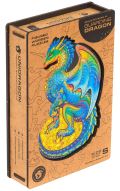 Unidragon Unidragon dřevěné puzzle - Drak velikost S