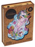 Unidragon Unidragon dřevěné puzzle - Jednorožec velikost M