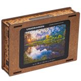 Unidragon Unidragon dřevěné puzzle - Jezero velikost S