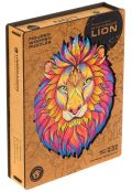 Unidragon Unidragon dřevěné puzzle - Lev velikost L