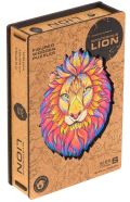 Unidragon Unidragon dřevěné puzzle - Lev velikost S
