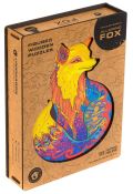 Unidragon Unidragon dřevěné puzzle - Liška velikost L