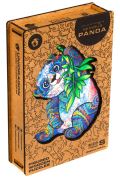 Unidragon Unidragon dřevěné puzzle - Panda velikost S