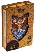 Unidragon Unidragon dřevěné puzzle - Pohádková liška velikost S