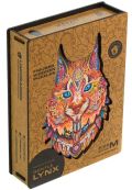 Unidragon Unidragon dřevěné puzzle - Rys velikost M