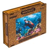 Unidragon Unidragon dřevěné puzzle - Želva velikost M