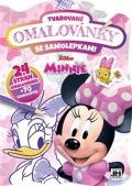 Jiri Models Tvarované omalovánky se samolepkami - Minnie