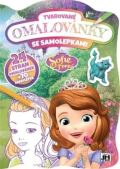 Jiri Models Tvarované omalovánky se samolepkami - Sofie první