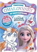Jiri Models Tvarované omalovánky se samolepkami - Ledové království
