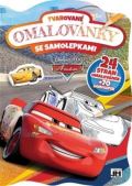 Jiri Models Tvarované omalovánky se samolepkami - Auta