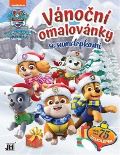 Jiri Models Vánoční omalovánky se samolepkami - Tlapková patrola