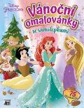 Jiri Models Vánoční omalovánky se samolepkami - Princezny