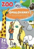 Jiri Models Omalovánky se samolepkami - Zoo