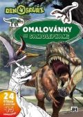 Jiri Models Omalovánky se samolepkami - Dinosauři