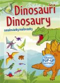 Infoa Omalovánky/Maľovanky - Dinosauři / Dinosaury
