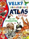Sun Velký samolepkový atlas zvířat pro malé