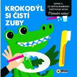 Sun Krokodýl - si čistí zuby - leporelo